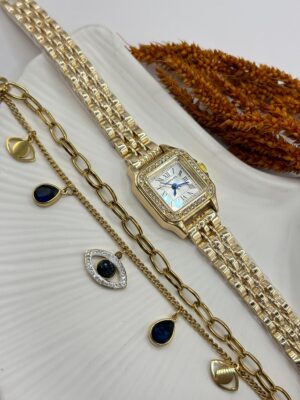 Kadın Kol Saati Bileklik Set