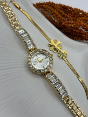 Kadın Kol Saati Bileklik Set