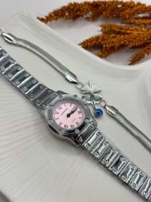 Kadın Kol Saati Bileklik Set