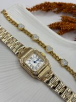 Kadın Kol Saati Bileklik Set