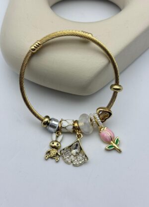 Çelik Charm Bileklik