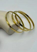 Çelik 3'lü Kalın Ajda Bilezik 6.4