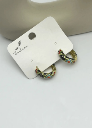 Vip Gold Mineli Küpe