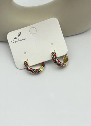 Vip Gold Mineli Küpe