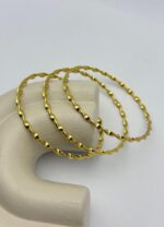 Çelik 3'lü Burma Ajda Bilezik 6.0 mm