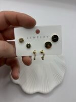 Çelik Altılı Küpe