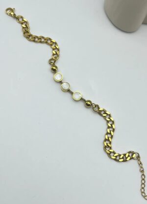 Çelik Gold Tasarım Bileklik