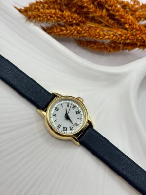 Lacivert Kayışlı Kadın Kol Saati