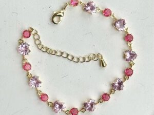 Vip Renkli Taşlı Bileklik