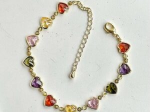 Vip Renkli Taşlı Bileklik