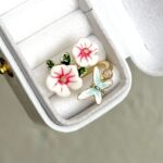 Ayarlanabilir Mineli Çiçek Yüzük