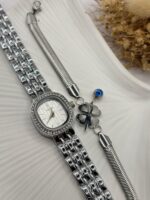 Kadın Kol Saati Bileklik Set