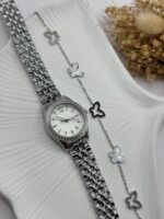 Kadın Kol Saati Bileklik Set