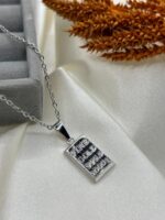 Çelik Gümüş Renk Gram Altın Kolye