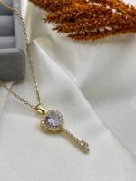 Çelik Anahtar Kolye