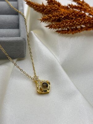 Çelik 100 Dilde Seni Seviyorum Kolye