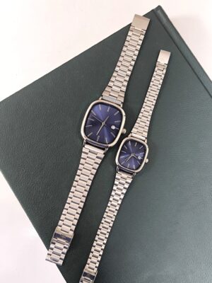 Çift Çelik Saat (Kutulu)