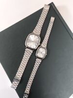 Çift Çelik Saat (Kutulu)