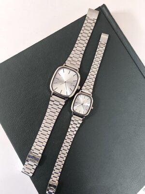 Çift Çelik Saat (Kutulu)