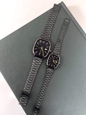 Çift Çelik Saat (Kutulu)