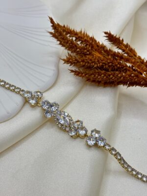 Vip Çelik Taşlı Bileklik