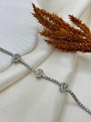 Vip Çelik Taşlı Bileklik