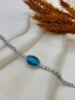 Vip Çelik Taşlı Bileklik