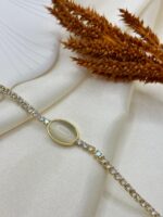 Vip Çelik Taşlı Bileklik