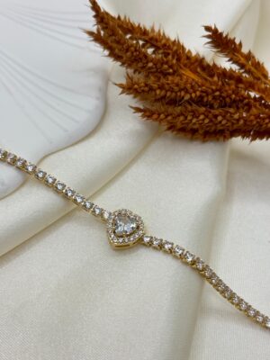 Vip Çelik Taşlı Bileklik