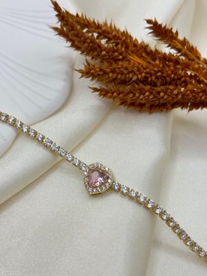 Vip Çelik Taşlı Bileklik