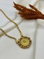 Çelik Dorika Ata Kolye