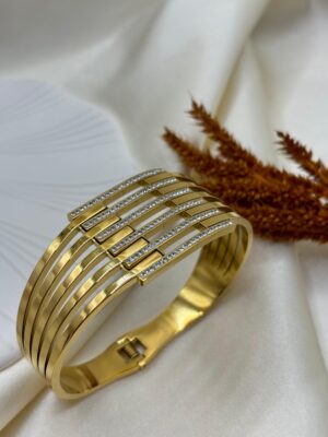 Çelik Taşlı Kaburga Kelepçe