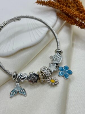 Çelik Charm Bileklik