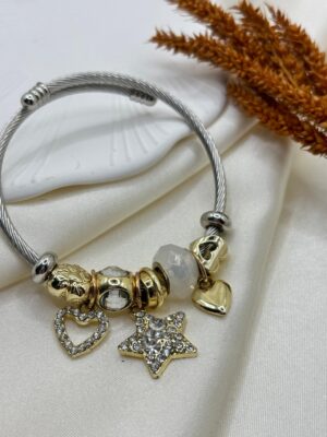 Çelik Charm Bileklik