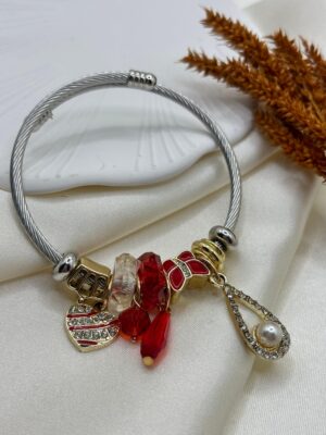 Çelik Charm Bileklik