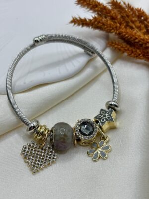 Çelik Charm Bileklik