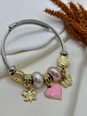 Çelik Charm Bileklik