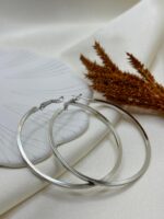 Çelik Halka Büyük Boy Küpe