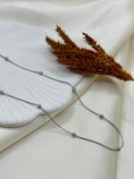 Çelik İnce Dorika Kolye