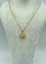 Çelik Gold Dönen Kolye