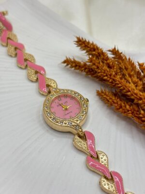 Kadın Pembe Gold Saat