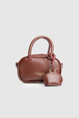 Kadın Harcel Charmlı El Ve Askılı Bordo Çanta