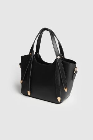Kadın Clara Şık Ve Kullanışlı Askılı Çanta Siyah