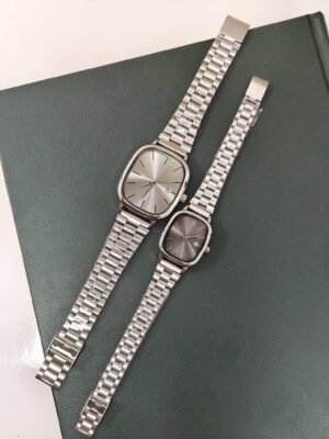 Çift Çelik Saat (Kutulu)