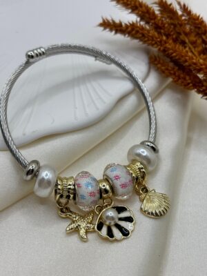 Çelik Charm Bileklik