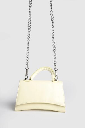 Kadın Bawy Tasarım El Ve Çapraz Sarı Çanta