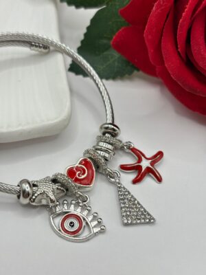 Çelik Charm Bileklik