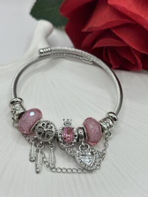 Çelik Charm Bileklik