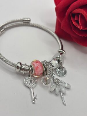 Çelik Charm Bileklik