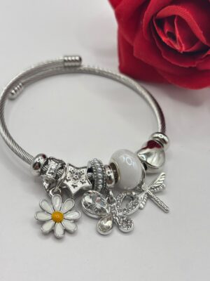 Çelik Charm Bileklik